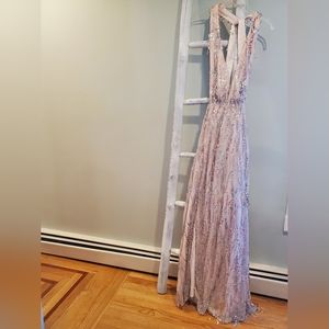 Sequin dress. Hot Miami Styles Size Medium. Long